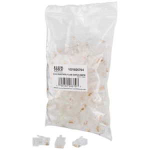 Klein Rj45 Pass Thru Plug Cat6A 200 Pack A-VDV826-764