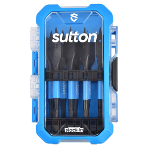 Sutton 8PC 12-32Mm D501 Supabore Stack-In Spade Bit Set D501S08B