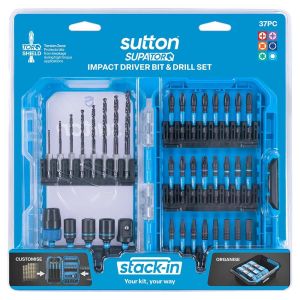 Sutton 37PC S251 Supatorq Power Stack-In Screwdriver Bit Set S251S37A