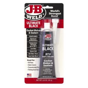 J-B WELD ULTIMATE BLACK GASKET MAKER & SEALANT 3 OZ 32329