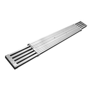 Extendable Aluminium Plank 2.44m to 3.96m 114kg Slip-Resistant Transforma TREP