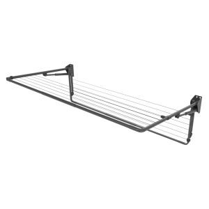 Hills Clothesline Double Folding 2400mm Wide 26m Hanging Space Monument 80150647