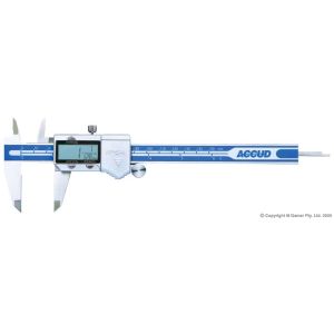Accud 200mm Fractional Imperial Digital IP54 Caliper AC-113-008-11