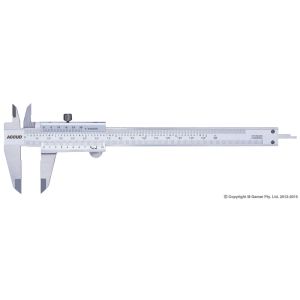 Accud 150mm Dual Scale Vernier Caliper AC-120-006-12