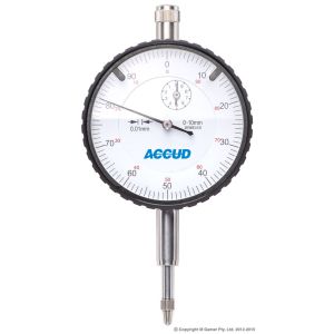Accud 10mm Metric Jeweled Bearing Dial Indicator AC-222-010-11