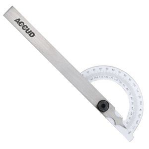 Accud 180° Protractor & 500mm Combination Square AC-812-012-01