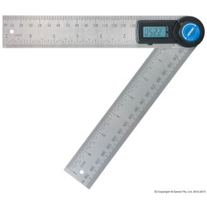 Accud 360° Protractor & 200mm Combination Ruler AC-821-008-01