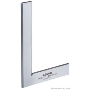 Accud 250mm Beveled Edge Machinist Square AC-832-010-10
