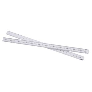 ACCUD Ruler Steel 600mm/24" Dual Scale AC-990-024-11
