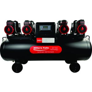 Millers Falls 4.8HP 120L Oil Free Air Compressor ACOF3600W120L