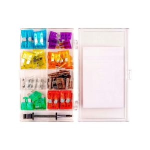 VoltFlow Car Fuses 100 Piece 3Amp - 30Amp Kits AF100B