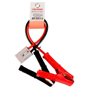 VoltFlow 12V Anderson Style Plug Lead To Alligator Clamps AP50CLAMP