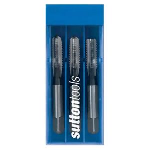 Sutton 3/8" x 16 BSW HSS Hand Tap Set - 3 Piece T9050953
