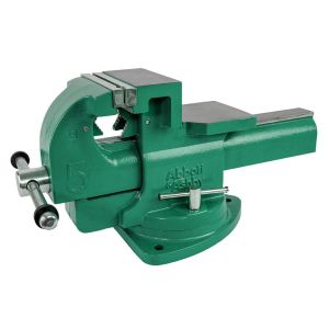 Abbott & Ashby Heavy Duty Bench Vice 125mm With 360º Swivel Base ATBVHD125