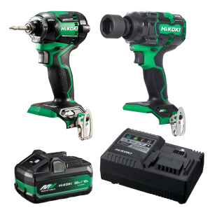 HiKOKI 36V Impact Driver & Wrench Kit AU40100071