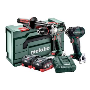 Metabo 5.5Ah LiHD Brushless Cordless Hammer Drill/Driver & Impact Driver Kit MET18BL2MB2HD5.5AF AU68200955