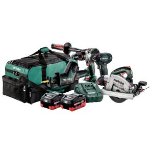 Metabo 18V 5.5Ah Cordless Brushless 4pce Combo Kit MET18BL4LB2HD5.5DP AU68402650