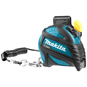 Makita 7.5M Maktape Heavy Duty W/Holder/Cord B-57174