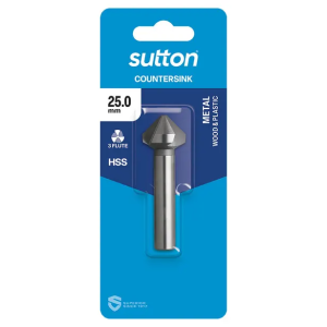Sutton 25mm HSS Straight Countersink Bit C201H2500