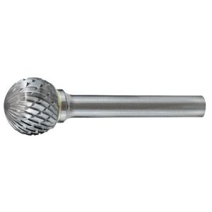Holemaker Carbide Burr Ball Shape 1/4" Diameter 6MM Shank Dc CB6M-SD1