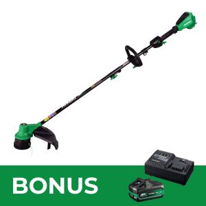 HiKOKI 36V Brushless Line Trimmer Skin W/Bonus Battery & Charger CG36DGA(H4Z)