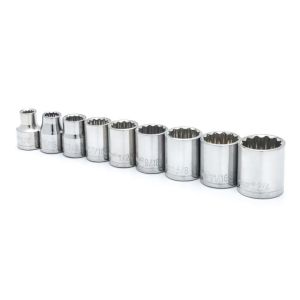 Crescent 9 Pc. 3/8" Drive 12 Point Standard SAE Socket Set CSAS4N