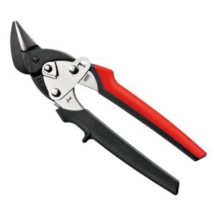 Bessey ERDI Tin Snip 180mm Left and Straight Offset Red/Black D15AL-BE