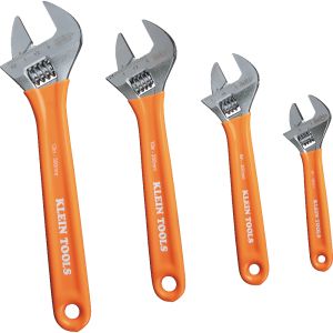 Klein Extra-Capacity Adjustable Spanners 4-Piece A-D5074