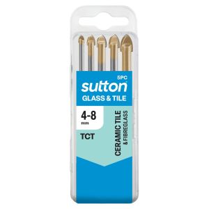 Sutton 5PC 4-8MM D604 Glass & Tile Bit Set D604S05A