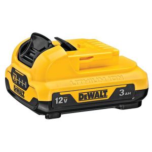 DeWALT Battery Pack 12V XR 3Ah Li-Ion 50% More Runtime DCB124