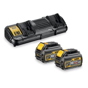 DeWALT DEWALTÂ® XR FLEXVOLTâ„¢ Battery & Charger Starter Pack 6AH DCB132T2-XE