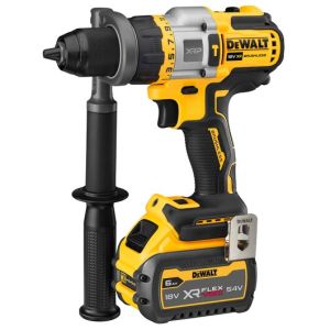 DeWALT 18V XR FLEXVOLT Advantage Brushless Hammer Drill Driver Kit (1 x 6.0Ah) DCD999T1-XE