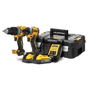 DeWALT DCK2050H2T-XE Compact Combo Kit 2 Piece 18V 5Ah POWERSTACK DCK2050H2T-XE
