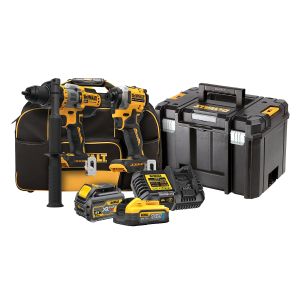 DeWALT Combo Kit 2 Piece 18v XR 2x Batteries DCK2052H1T1-XE