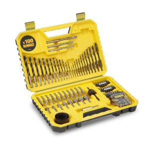 DeWALT 100PC HSS-G Metal Drill Bit Set DT71563-QZ