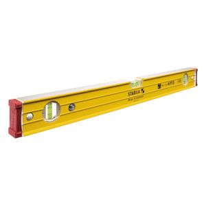 Stabila 400mm (16") 3 Vial Ribbed Box Frame Spirit Level 96-2/40