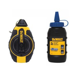 DeWALT 30m Chalk Line Reel Kit W/Blue Chalk DWHT47373L