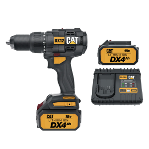 Cat 18V Brushless Hammer Drill Combo Kit DX122B4K
