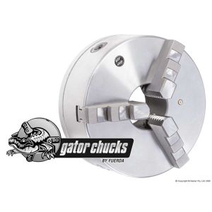 Fuerda 250mm High Precision 3 Jaw Self Centering D1-6 Mount Lathe Chuck PS3-250/D6