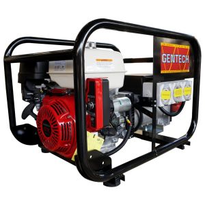 Gentech 8 kVA Honda Powered Generator RCD Outlets with Electric Start EP8000HSRE-RCD-V2