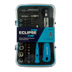 Eclipse 65PC Ratchet Screwdriver & Mini Socket Set EC-ERSMS65PS