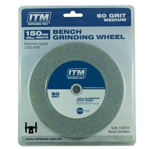 ITM 150 X 25MM 60 Grit Aluminium Oxide Grinding Wheel TM406-002