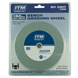 ITM 150 X 25MM 80 Grit Silicone Carbide Grinding Wheel TM406-005