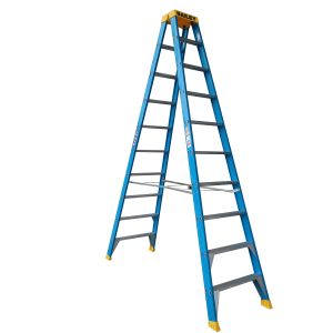 Bailey Pro Double Sided Ladder FG  10 150kg Ind Punchlock -  3.0m FS13983
