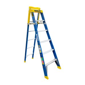 Bailey Pro 1.8M/3.2M 150kg 6 Step Fibreglass Step Extension Ladder FS13985