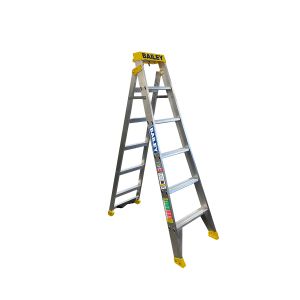 Bailey Pro 1.8M/3.2M 150kg 6 Step Aluminium Dual Purpose Ladder FS13988