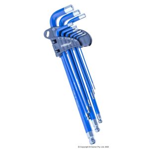 Harlingen 9PC Metric Hex Key Wrench Set FXHK9M