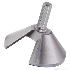 Geiger 45° Hex-drive Pipe Deburring Tool - 22-46 mm GD22429-2F