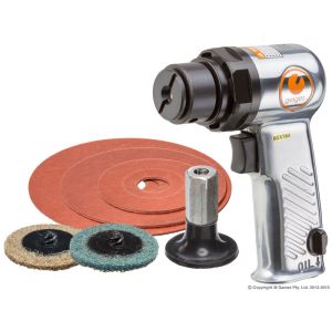Geiger 2-5'' Disc Sander with Adaptor, Backing Pad and Discs GP1204R