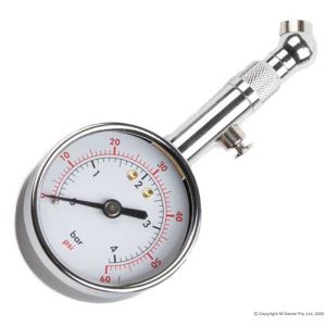 Geiger 0-60psi Tyre Pressure Gauge GPATPG60